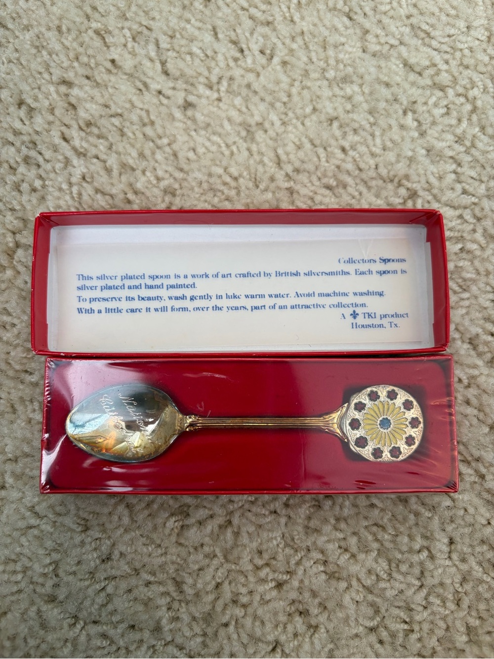 National Cathedral Silver Plated Spoon - Picture 3 of 7